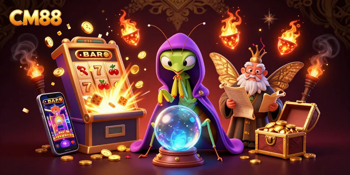 CM88 engages players with a vibrant 3D casino world filled with enchanting characters and jackpot excitement.