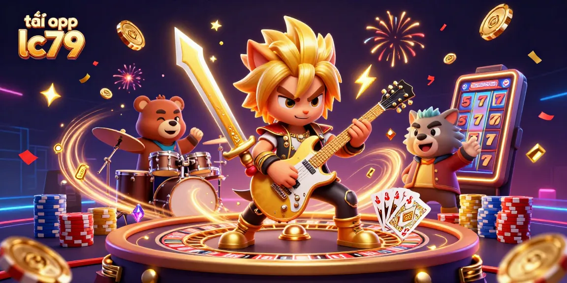 Trải nghiệm tải app lc79 với đồ họa tuyệt đẹp và các trò chơi đa dạng tại casino